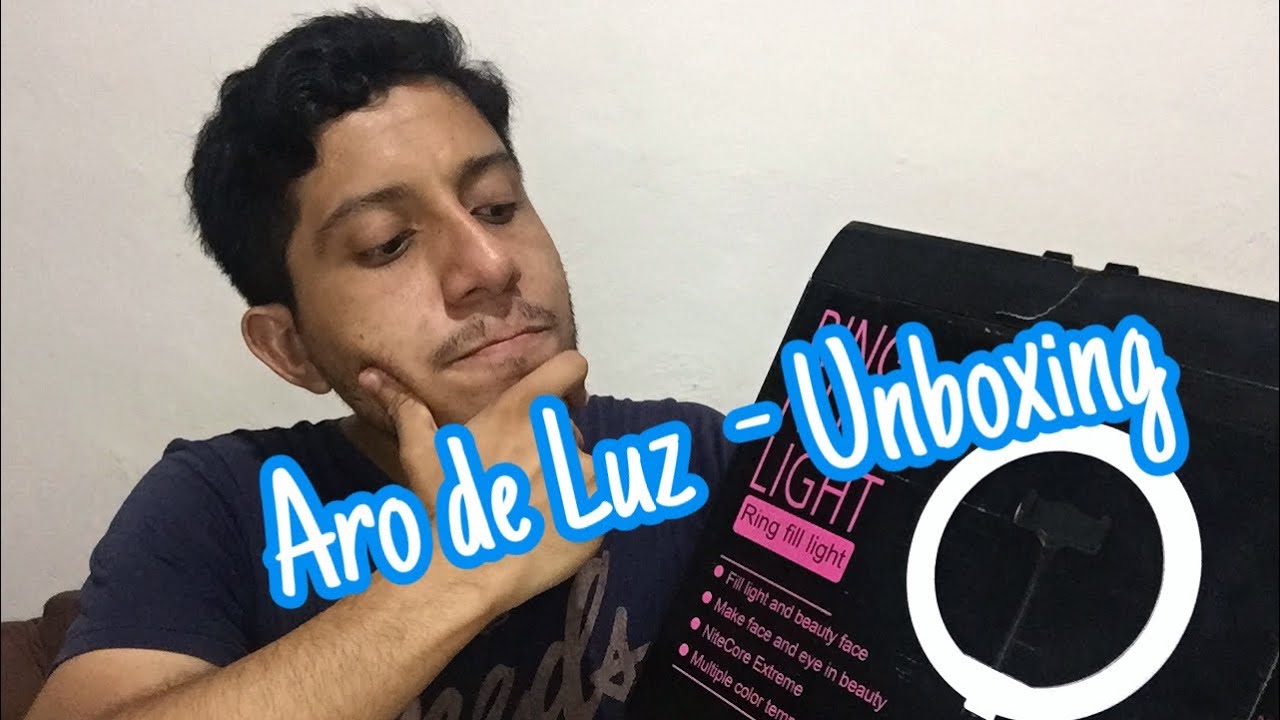 Como armar Aro de luz ring fill light