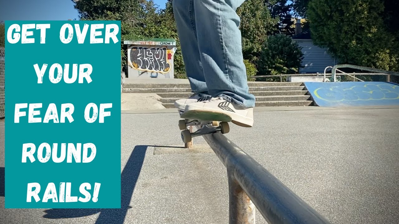 How to 50-50 a ROUND BAR!!! (frontside)