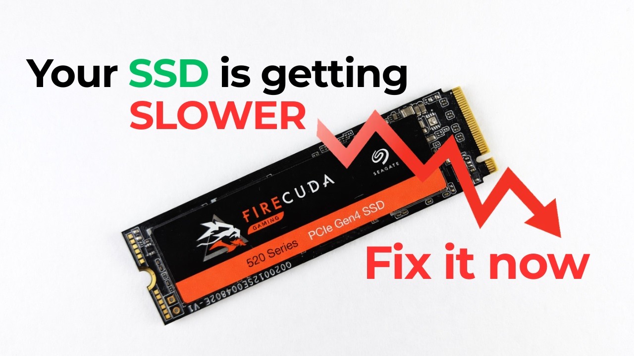 SSD тормозит? Выполните следующие действия для оптимизации производительности SSD.
