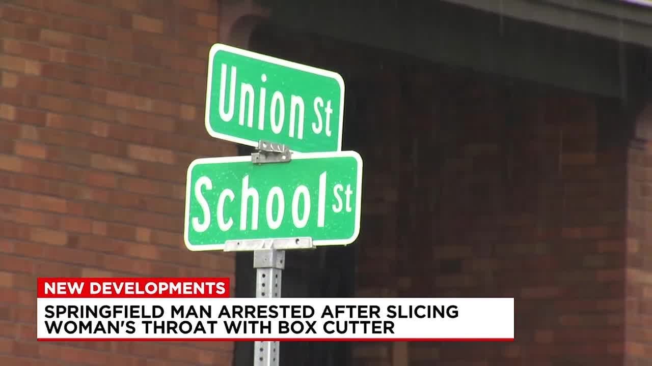 Man arrested after slashing woman's throat with boxcutter