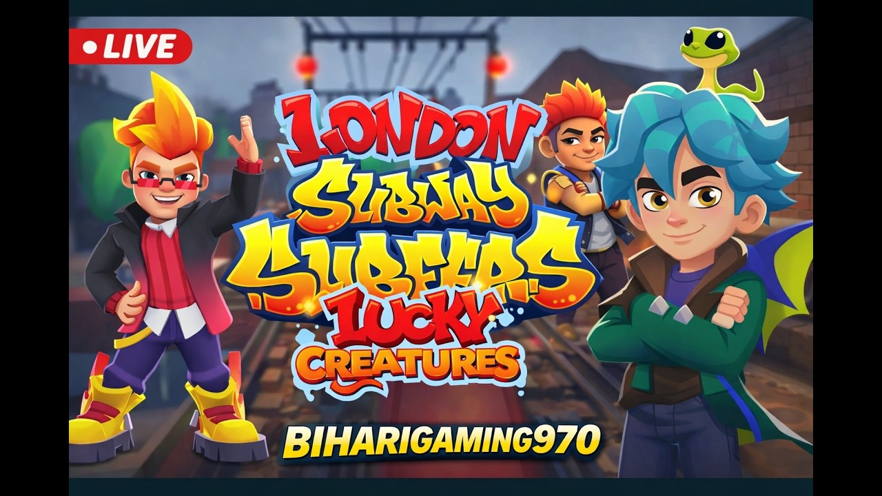 Subway Surfers London 🔥 5,000,000 Score Challenge 😱 | Bihari Gaming 970