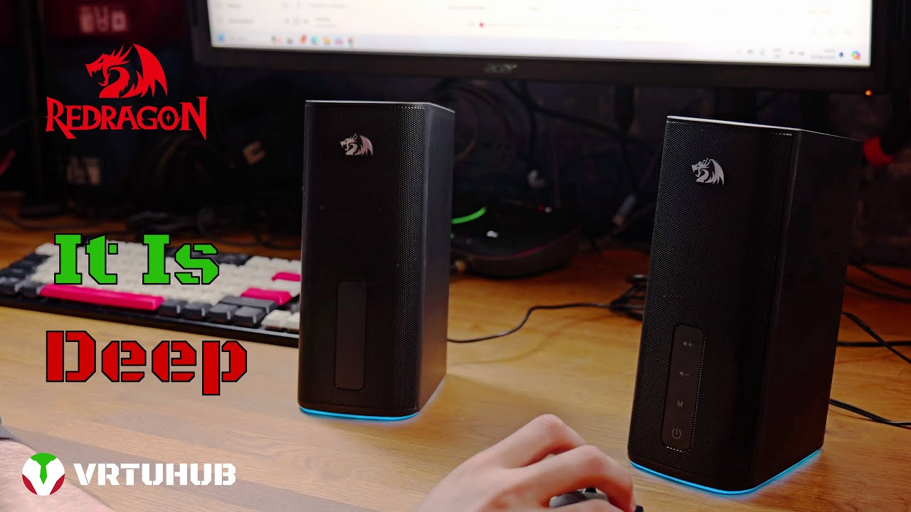 Лучшая альтернатива игровым колонкам с питанием от USB? — Обзор Redragon CONNIE GS814 20 Вт