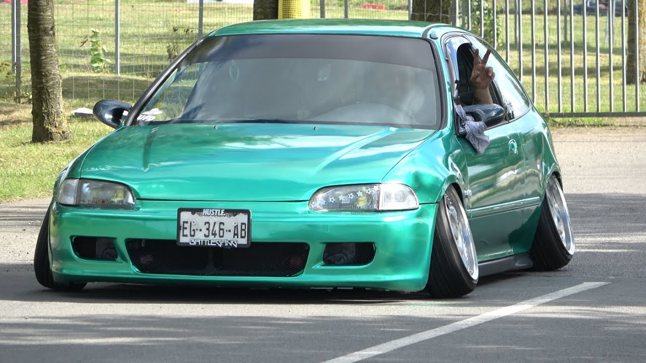 Honda Cars Leave From *HondaEuroMeet 2024 / HEM2024*