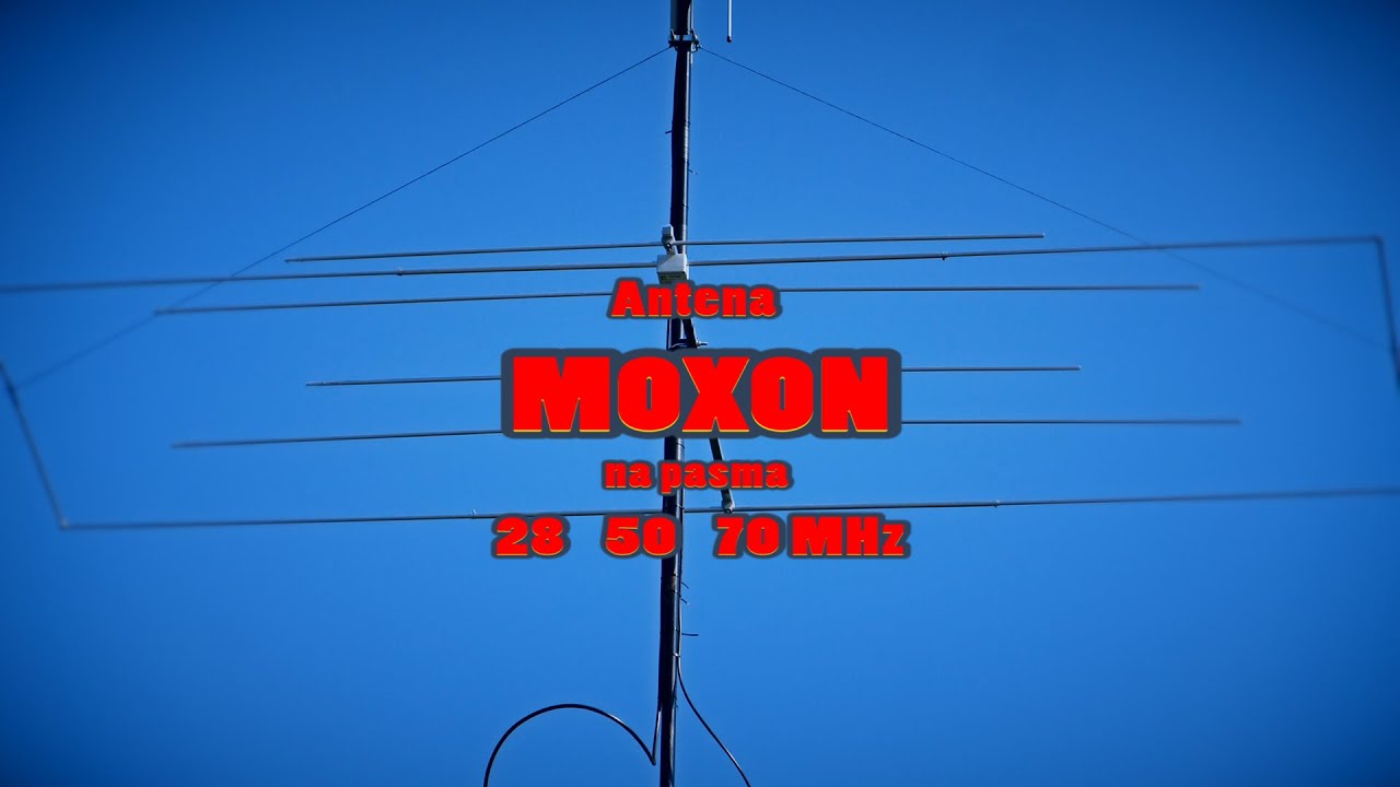 Antena MOXON 28 50 70MHz