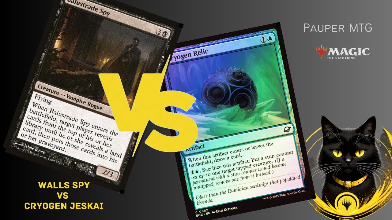 Walls Spy Vs Cryogen Jeskai [Pauper Gameplay]