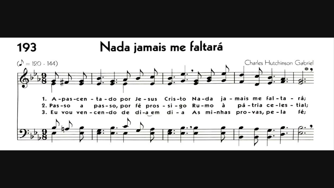 Hinário 5 CCB - Hino 193 - Nada jamais me faltará - Strings - Teclado Yamaha PSR S670
