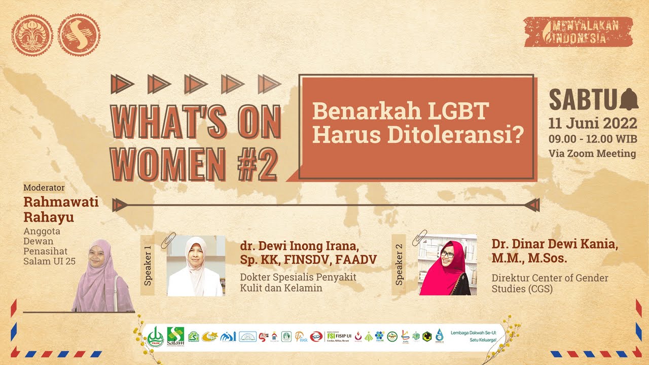WHAT'S ON WOMEN #2 Benarkah LGBT Harus Ditoleransi?