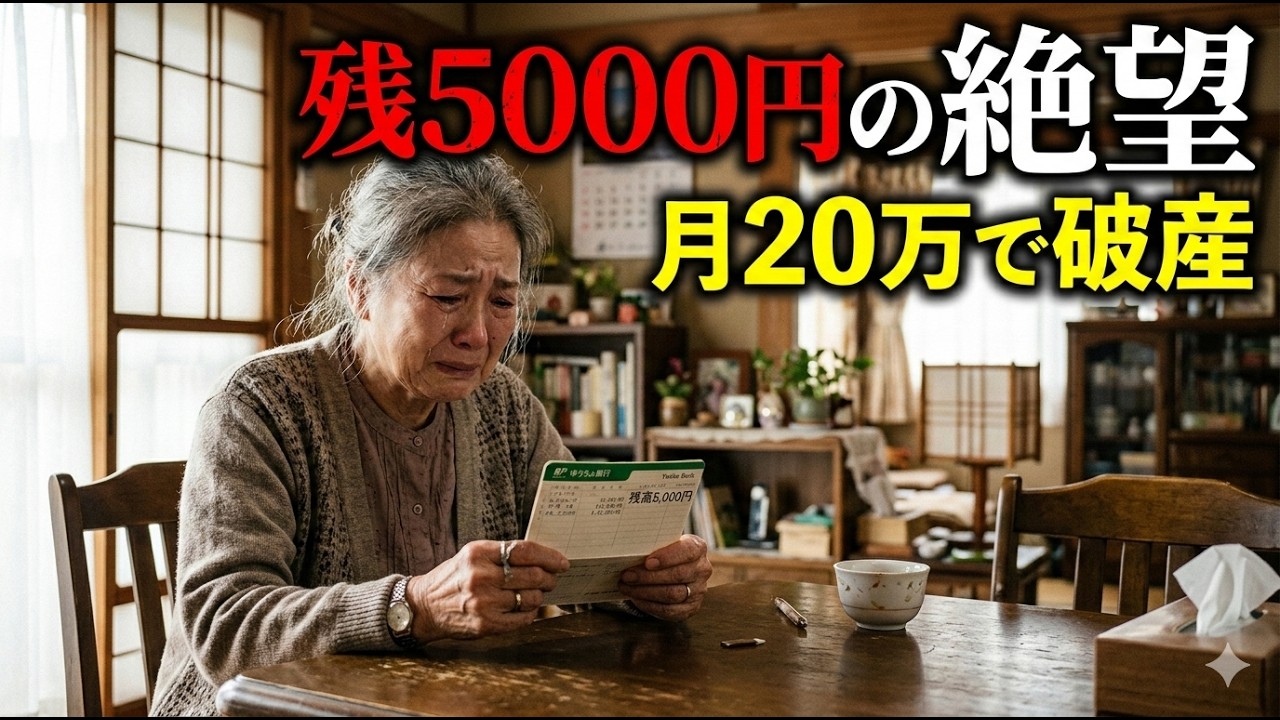 年金月20万で破産？73歳夫婦を襲った「隠れた出費」の罠