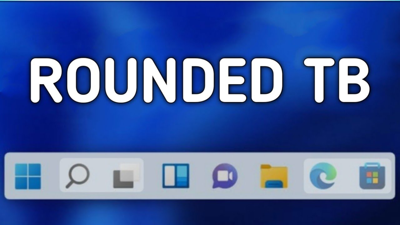 How to customize your Taskbar using Rounded TB | Easiest way