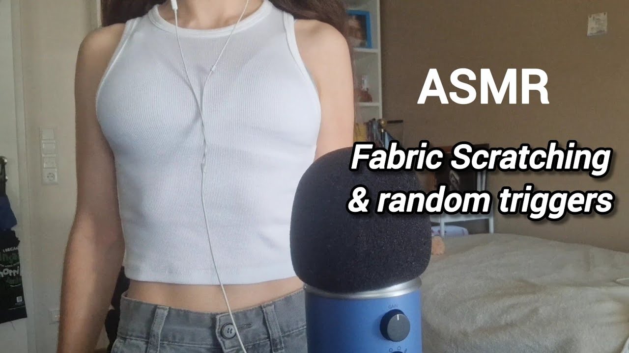 ASMR Fabric Scratching & random triggers