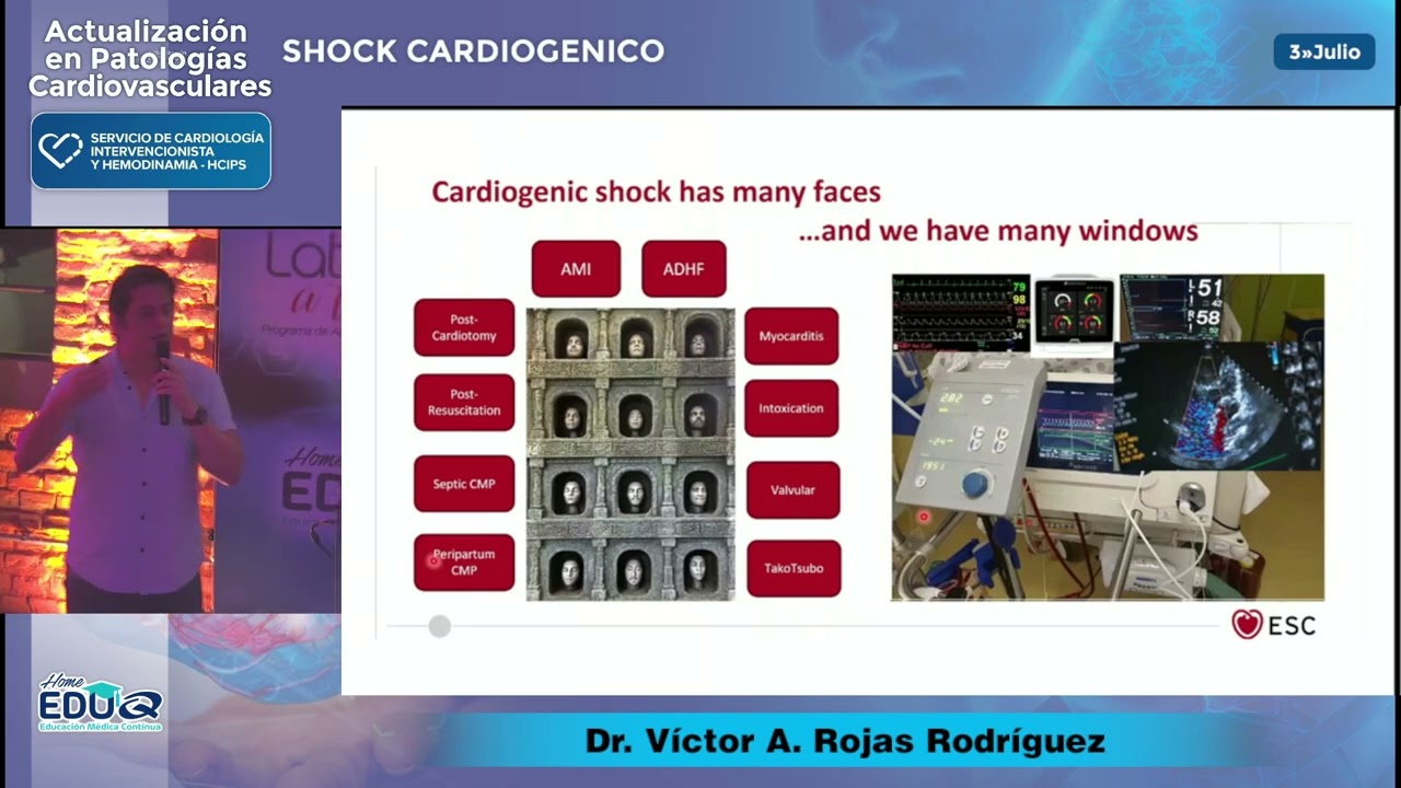 Clases 2024 - Shock Cardiogenico - Dr Victor Rojas