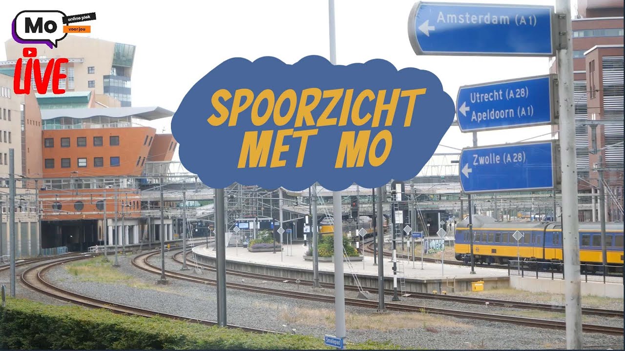 🚂 Spoorzicht met Mo - Railcam Amersfoort 🚂