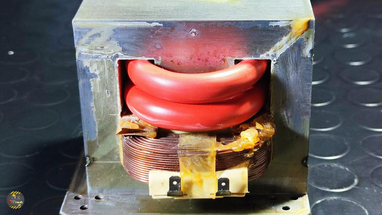 Saldatrice MULTI FUNZIONE fai da te da un forno a microonde - Il TRASFORMATORE