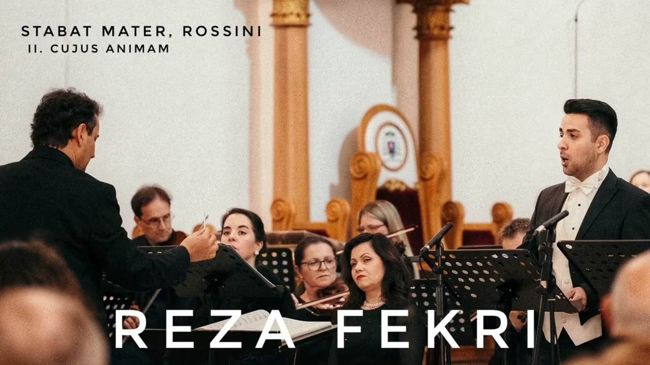 Cujus Animam – Rossini Stabat Mater | Reza Fekri, Tenor (Live)