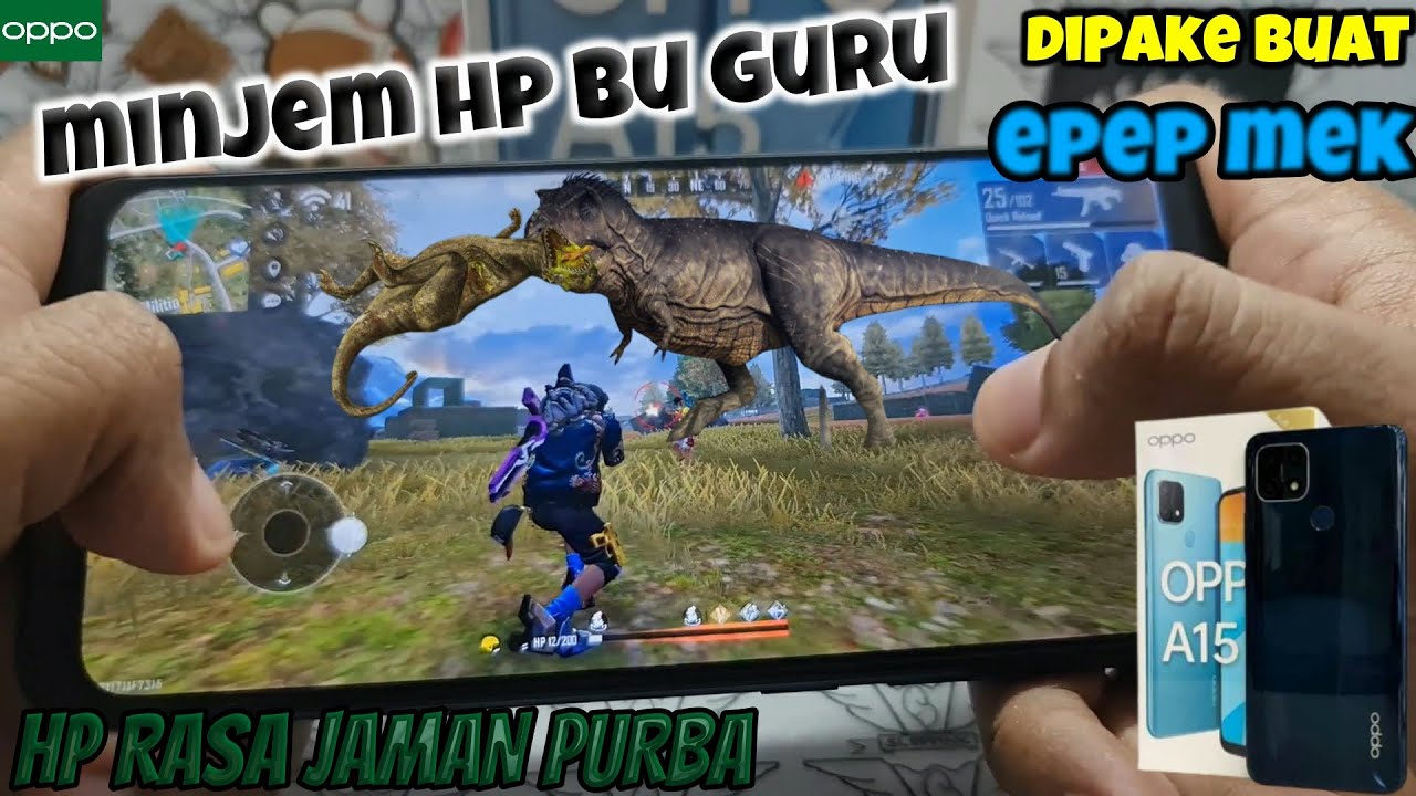 Oppo A15 Ram 3GB Gameplay Test Free Fire Max || Handcam || Helio P35 (12nm) || Li-Po 4230 mAh