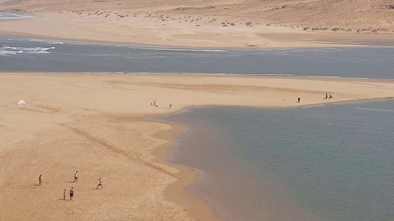 مصب وادي درعة L'embouchure de la vallée du Drâa