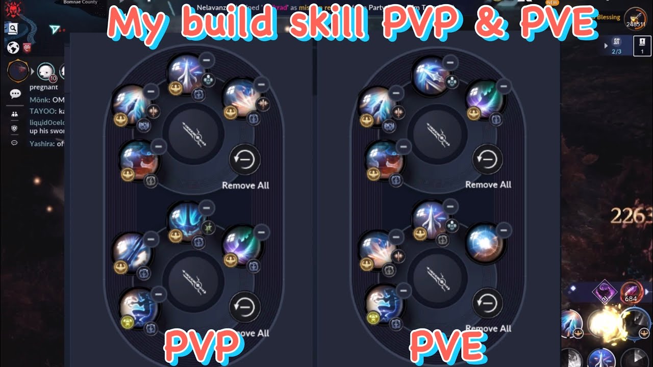 Black Desert Mobile ⚓️ Buccaneer ⚓️PVE&PVP Build Skill & Branch