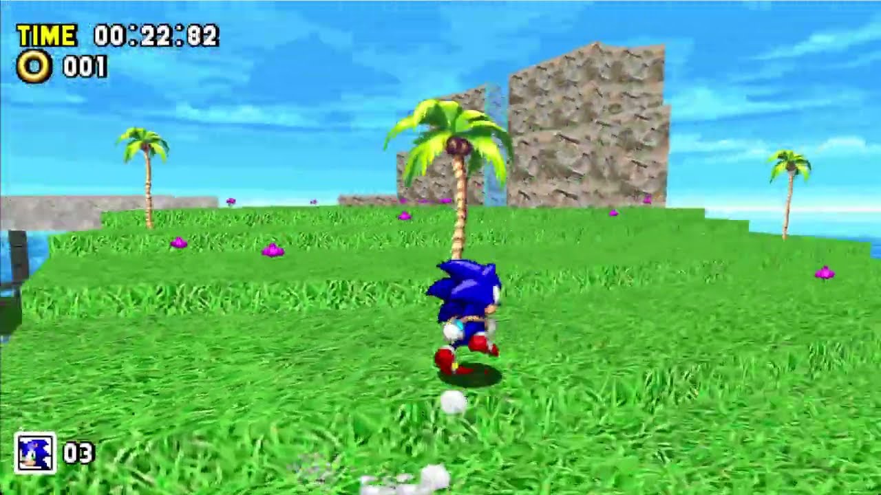 SRB2 if they made it for the Dreamcast part 1