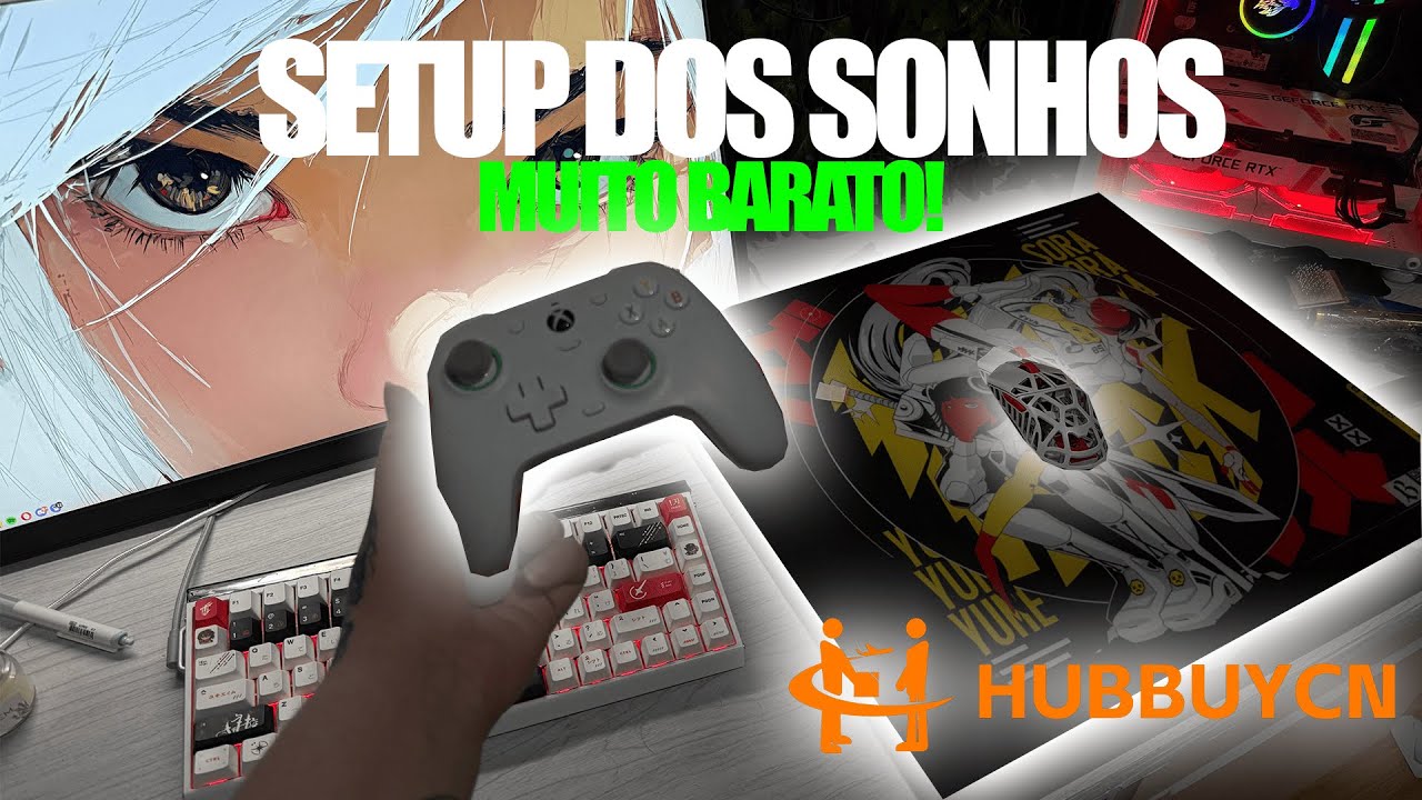 COMO MONTAR UM SETUP GAMER GASTANDO POUCO DINHEIRO (IMPORTAÇÃO)