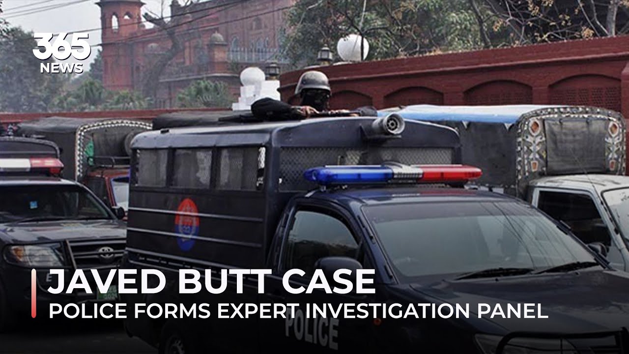 Javed Butt case: Police forms expert investigation panel | 365 News