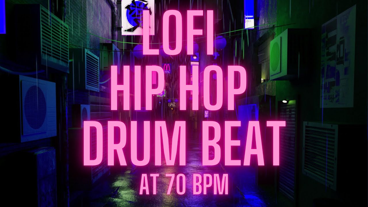 LOFI HIP HOP BEAT  (DRUM TRACK ON LOOP) 100 BPM SAMPLE