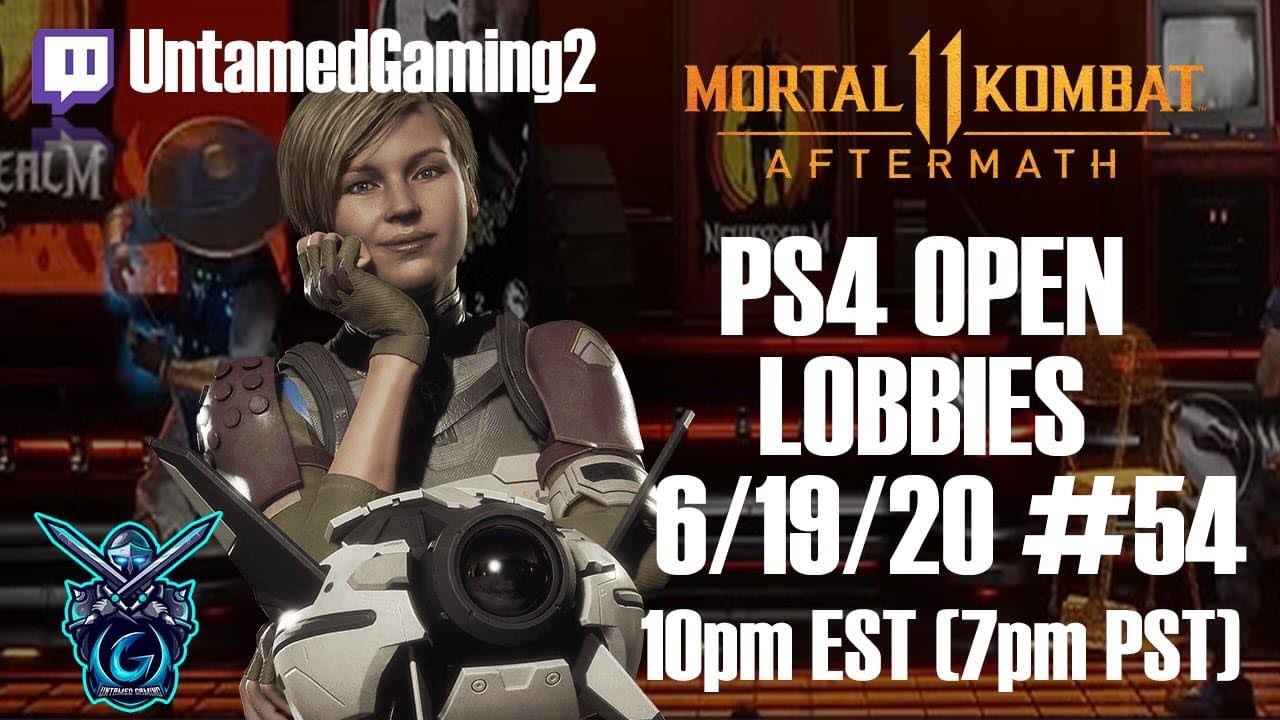 MK11 Aftermath PS4 Open Lobbies #54 6/19/20