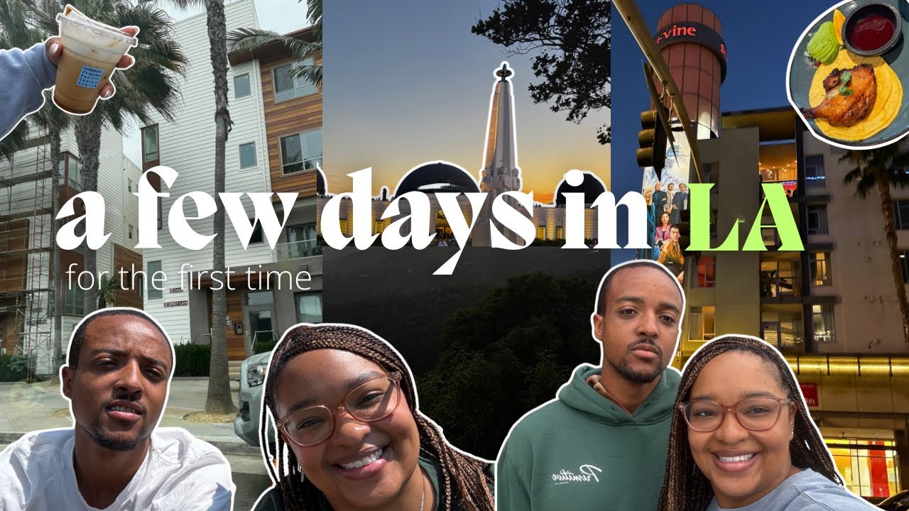 First Time in LA 🌴 | West Coast Vlog, Work Trip + Must-See Spots in Los Angeles! | Fabulous Faith
