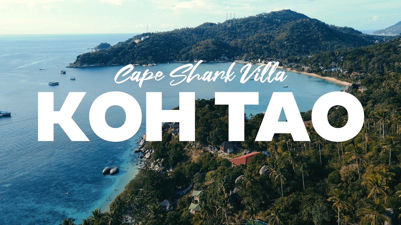 Thailand Koh Tao - Cape Shark Villa & John-Suwan Viewpoint