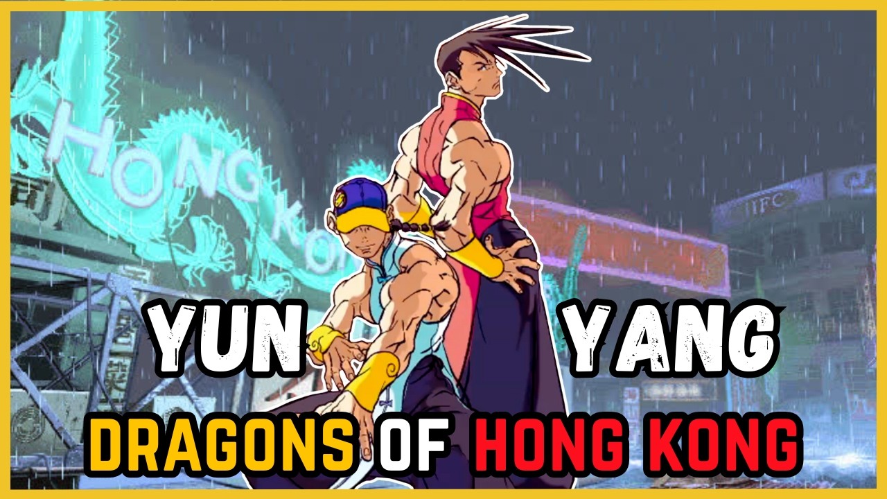 Twin Dragons Rise – The Story of Yun & Yang in Street Fighter