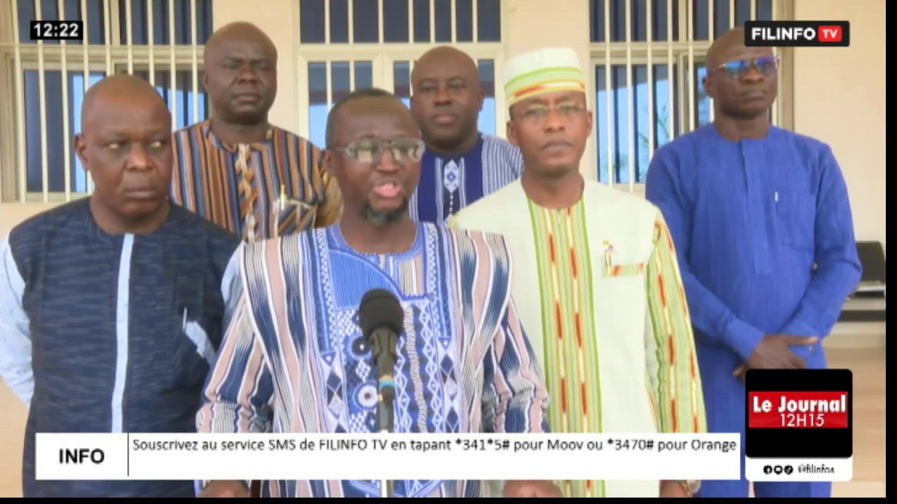 Vous suivez le journal en français de 12H15 du 17 mars 2026 présenté par Annick Sarah YAMEOGO