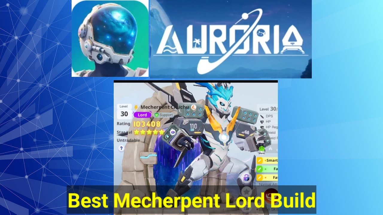 Best Mecherpent Lord Chuchu Build || Auroria a Playful Journey
