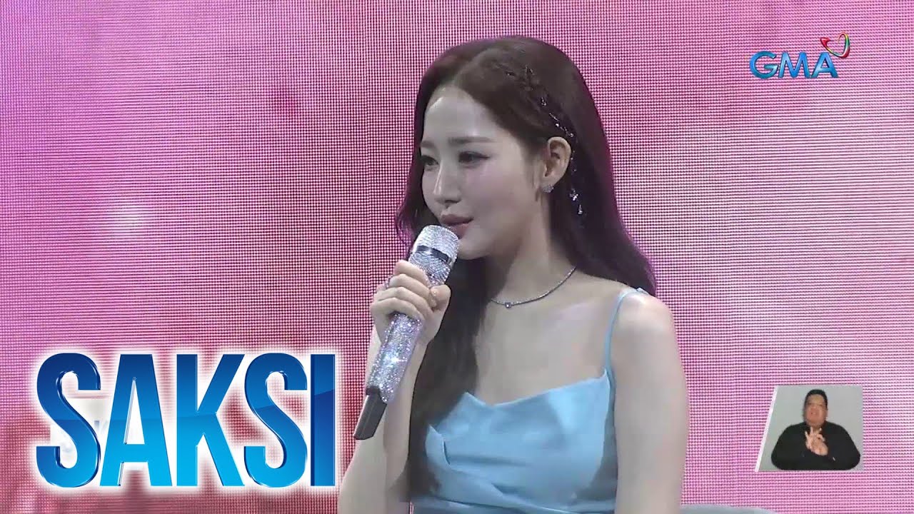 Park Min-Young, proud na ibinahagi ang mga natutunang Filipino words | Saksi