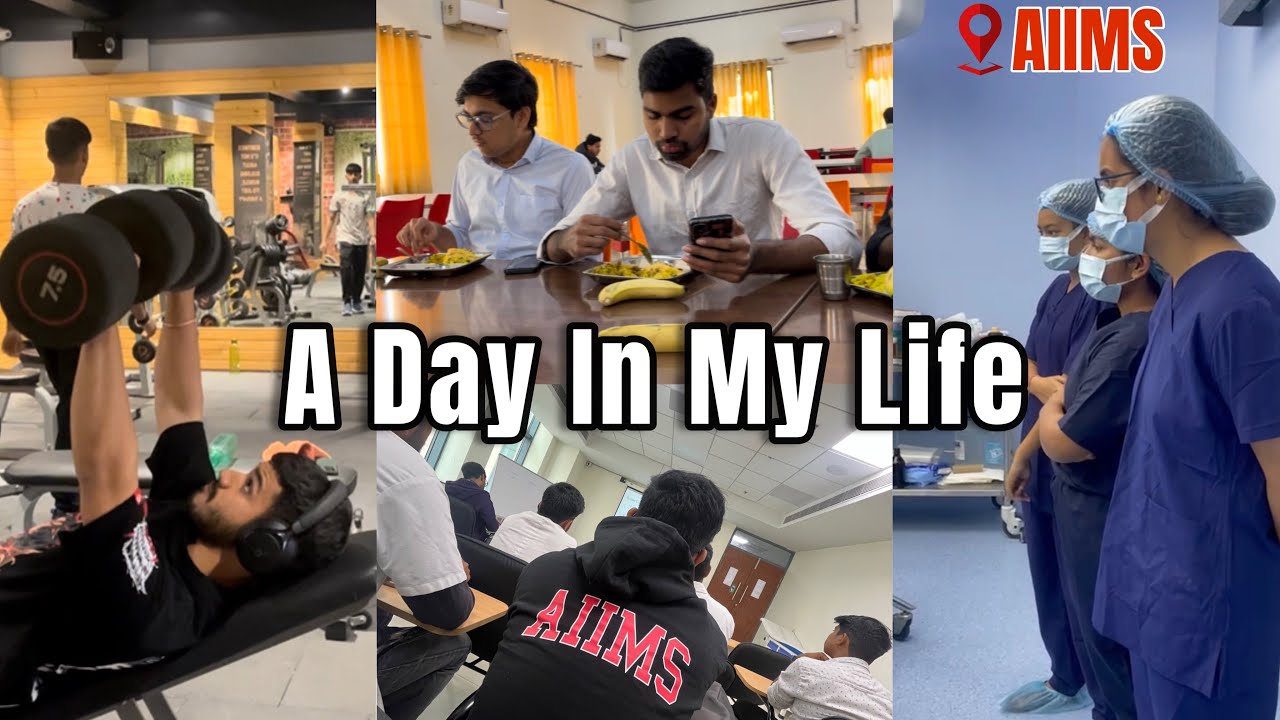 Life of a Final Year MBBS Student at AIIMS 🔥| Vlog#1 #neet2025 #neetmotivation #aiimsdelhimedico