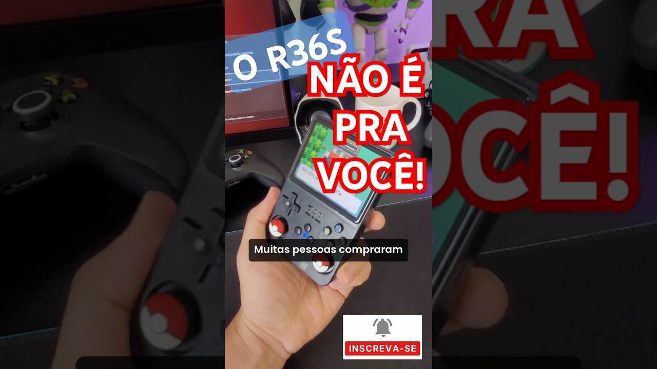 N&Atilde;O COMPRE! Primeiro saiba como fazer o BKP. #r36s #consoleportatil #anbernic #videogame #backupr36s