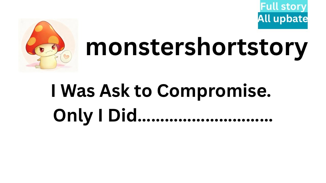“I Was Asked to Compromise. Only I Did.”