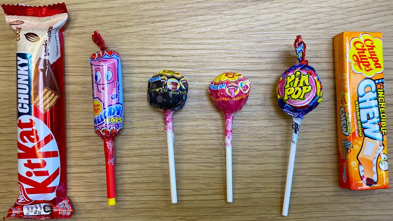 New Some Lot's of ChupaChups, Chocolate and Sweets Unpacking | ASMR | Satisfying Video