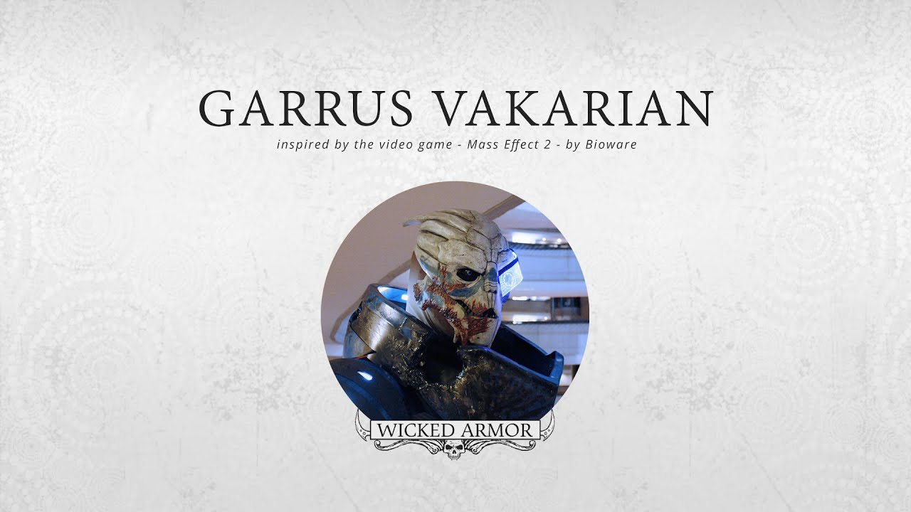 Garrus Vakarian Costume inspired by Mass Effect 2 by Bioware