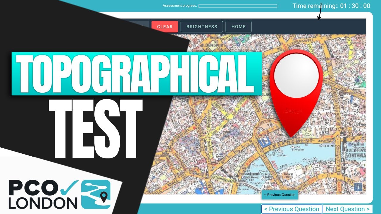 TFL Topographical Skills Assessment 2022 - Take a look at a journey! Topographical Training