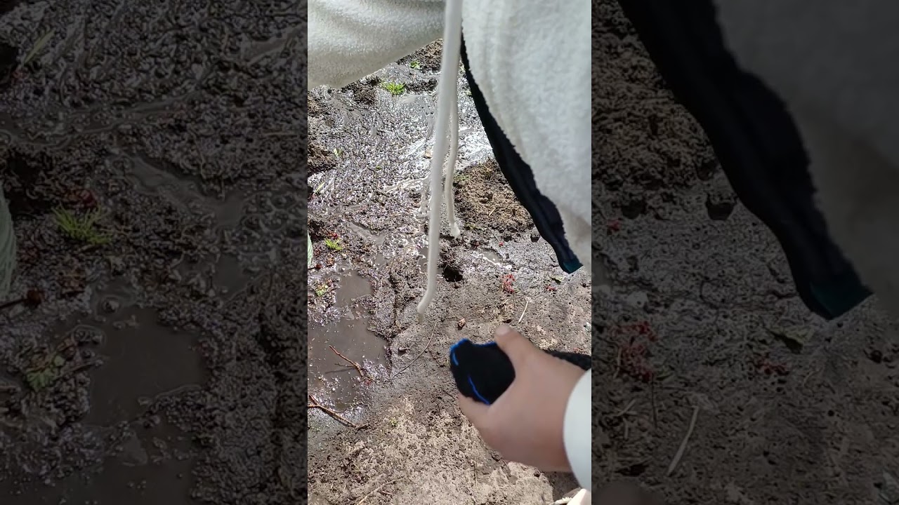 Бурение скважин наводу.