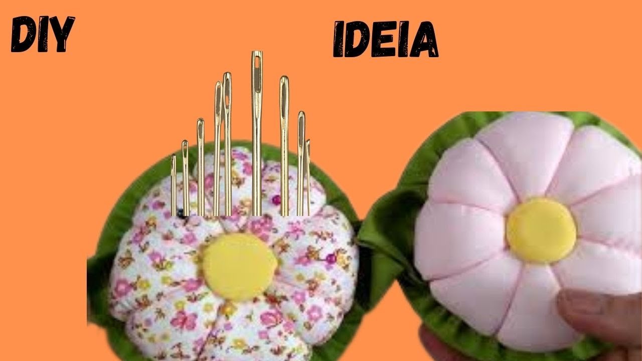 Сделай сам Как легко сделать иглу для йо-йо Flor de yo-yo Djanilda Ferreira