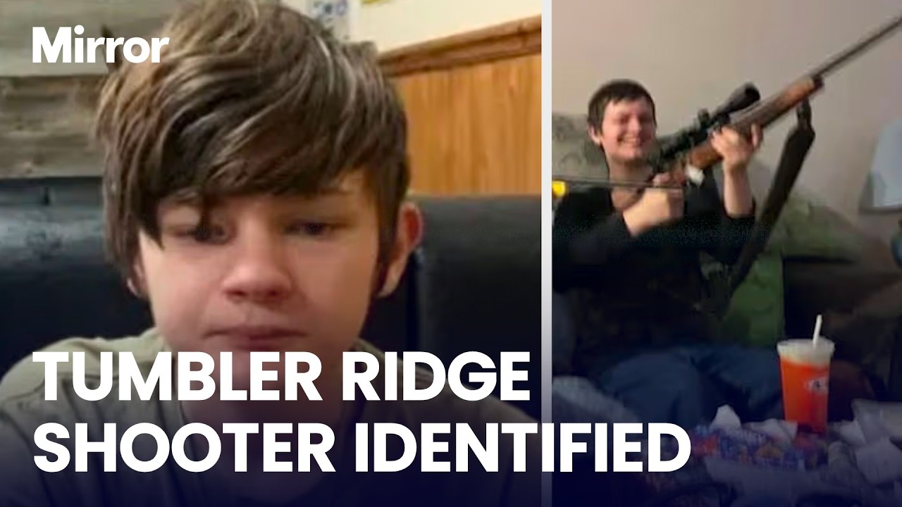 Tumbler Ridge mass shooter pictured for the FIRST TIME after Canada school shooting rampage