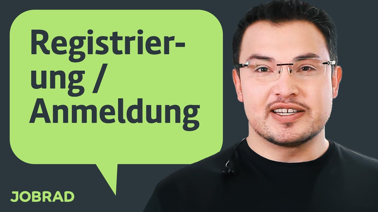 Registrierung / Anmeldung bei JobRad: So funktioniert's!