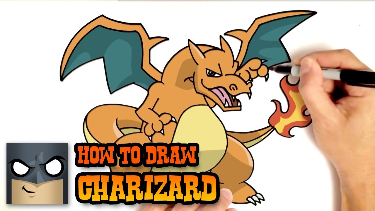 Как рисовать Charizard | Pokemon
