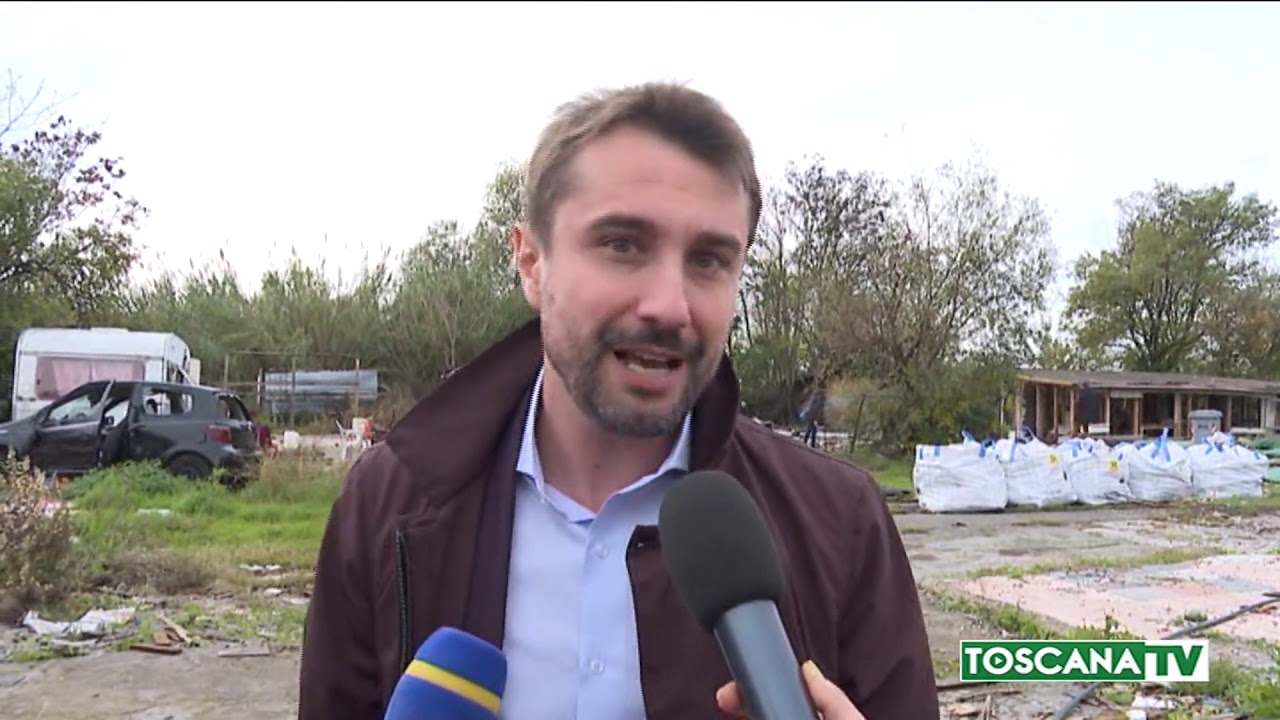 2019-11-12 SESTO FIORENTINO - CHIUSO IL CAMPO ROM SENZA RUSPE