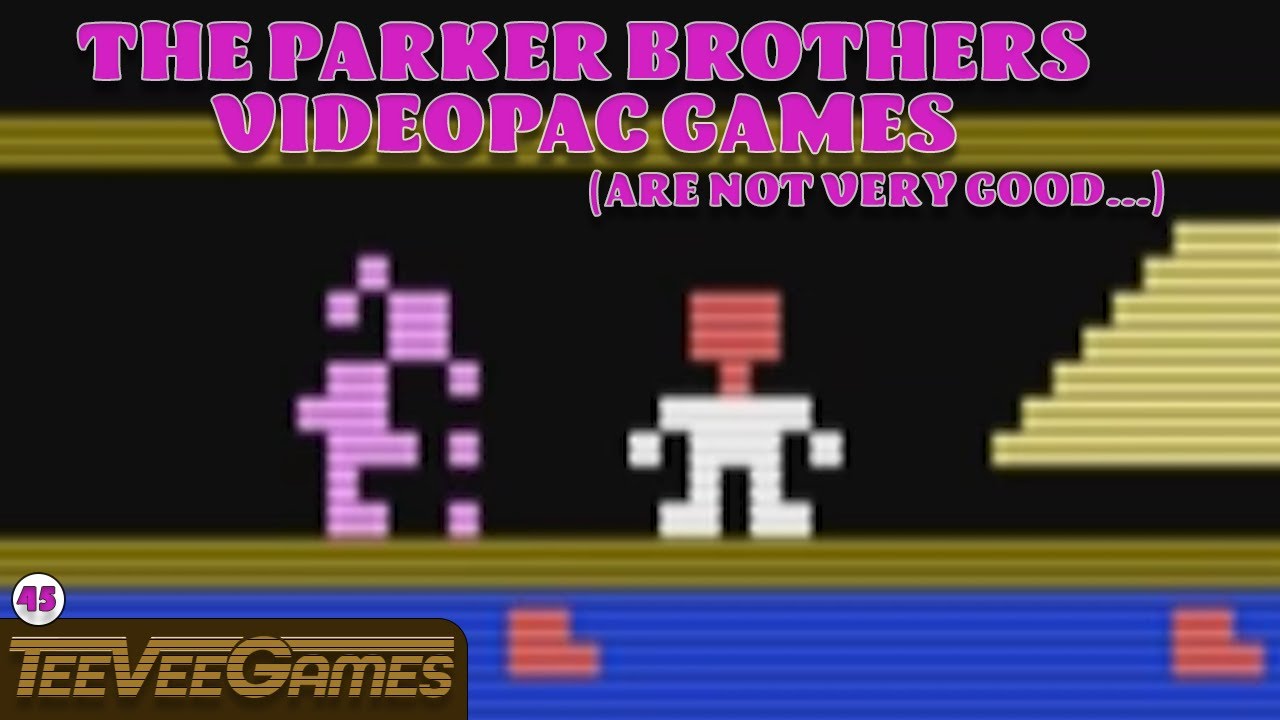 The Parker Brothers' Videopac Games (Are Not Very Good) (TeeVee Games)
