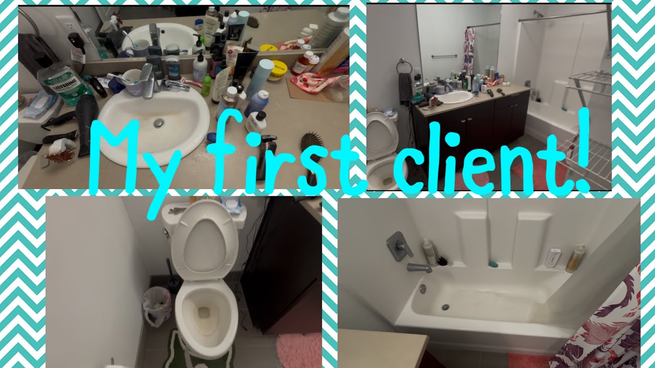 Extremely satisfying bathroom deep clean!