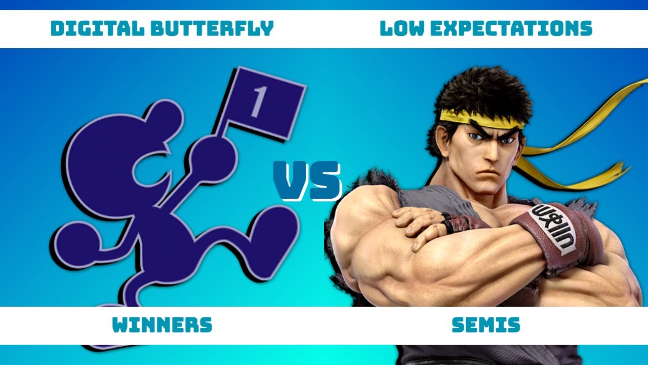 KW Colosseum S2W2 | Winners Semifinals Low Expectations(Ryu) vs Digital Butterfly(Mr. Game & Watch)