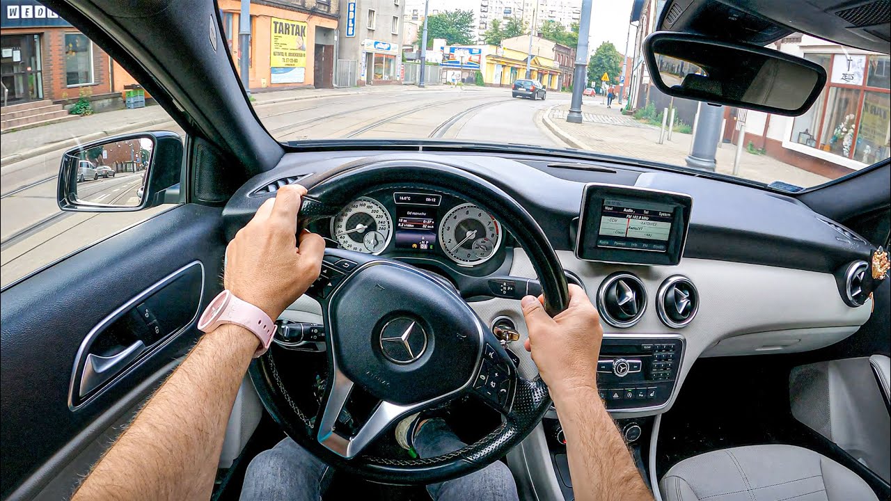2015 Mercedes A Class W176 [A200 156 HP] | POV Test Drive #820 Joe Black