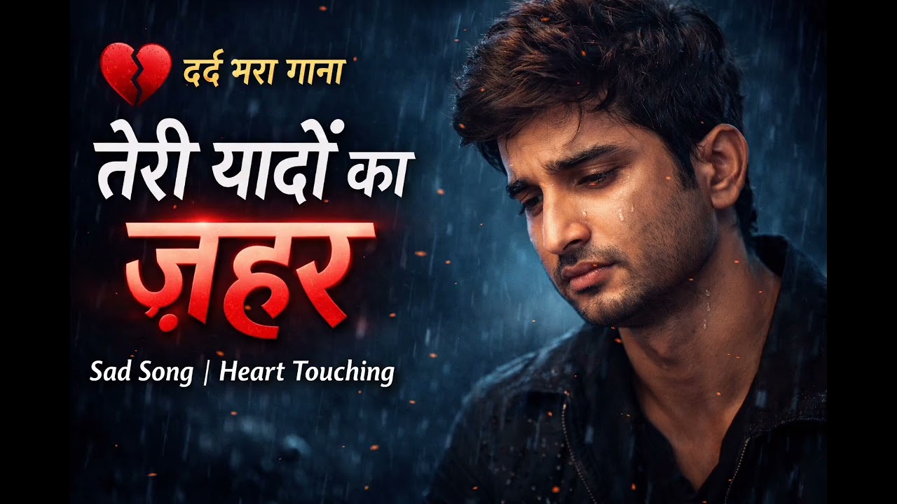 तेरी यादों का ज़हर 💔 | Sad Breakup Song | Heart Touching song #SadSong #BreakupSong