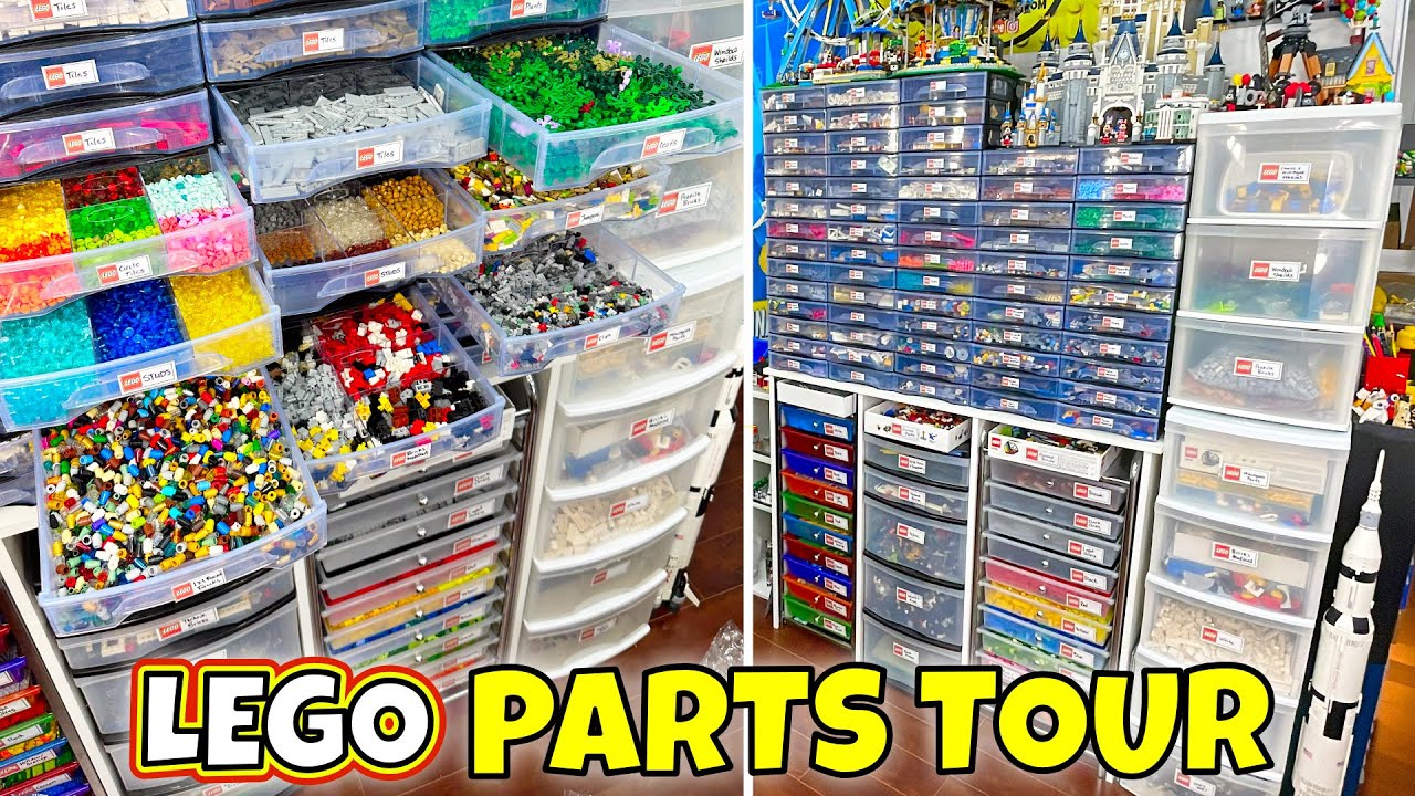 My LEGO Parts Collection Tour 2023